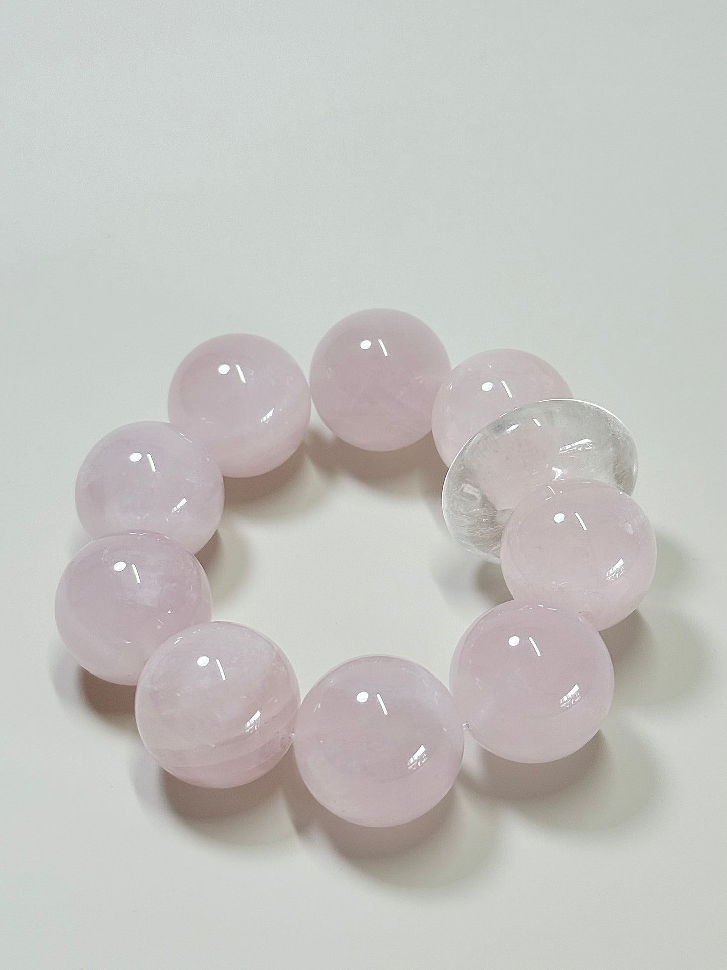 RARE Pink Rose Quartz -23mm