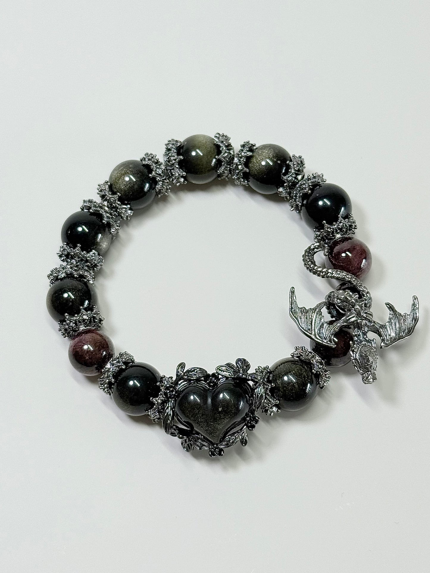 Golden Obsidian Dragon