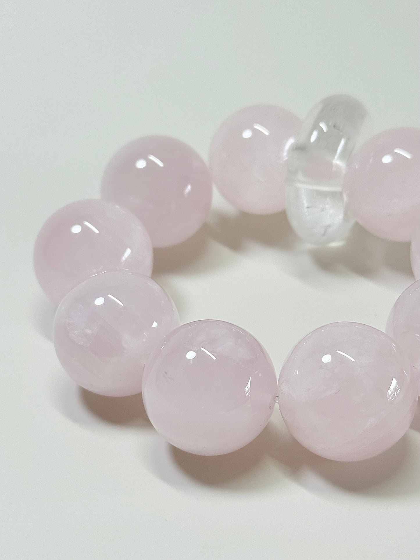 RARE Pink Rose Quartz -23mm