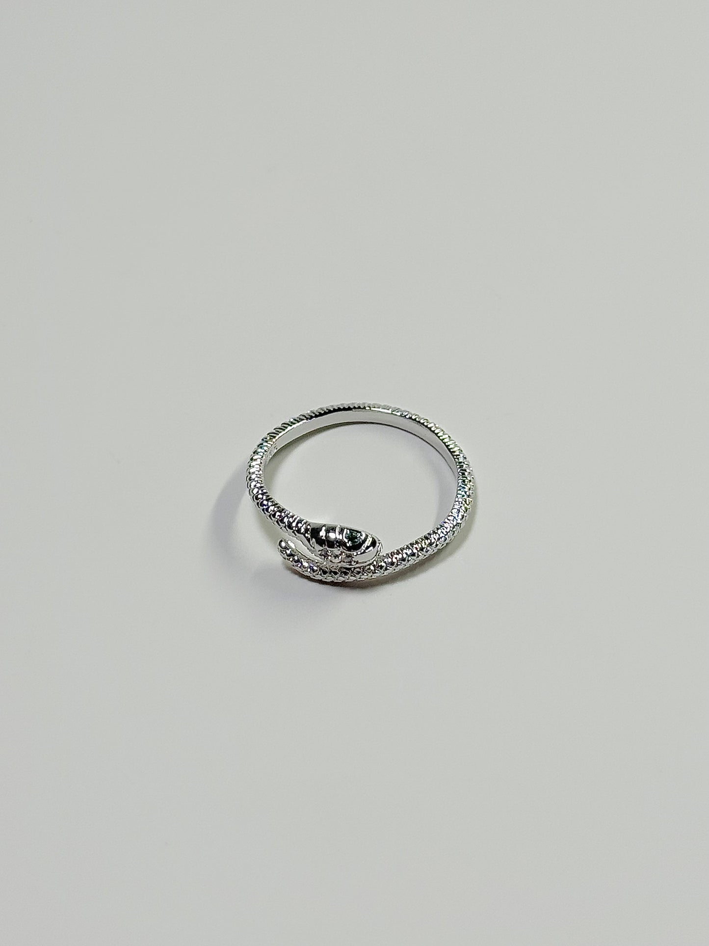 Snake 925Sliver Adjustable Size Ring