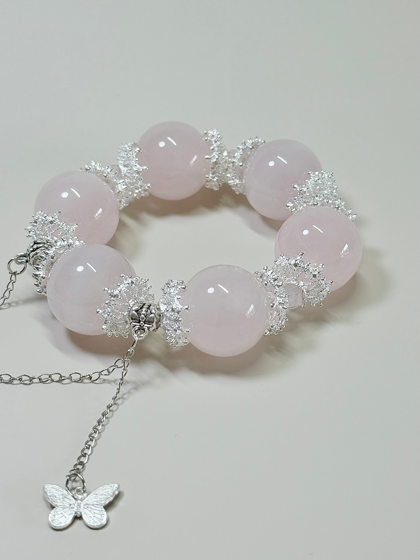Pink Rose Quartz -23mm