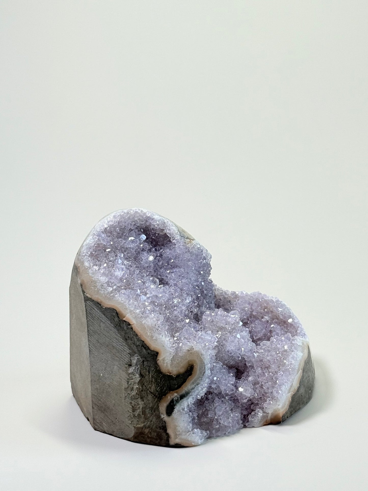 Amethyst Lotus Pink Geode
