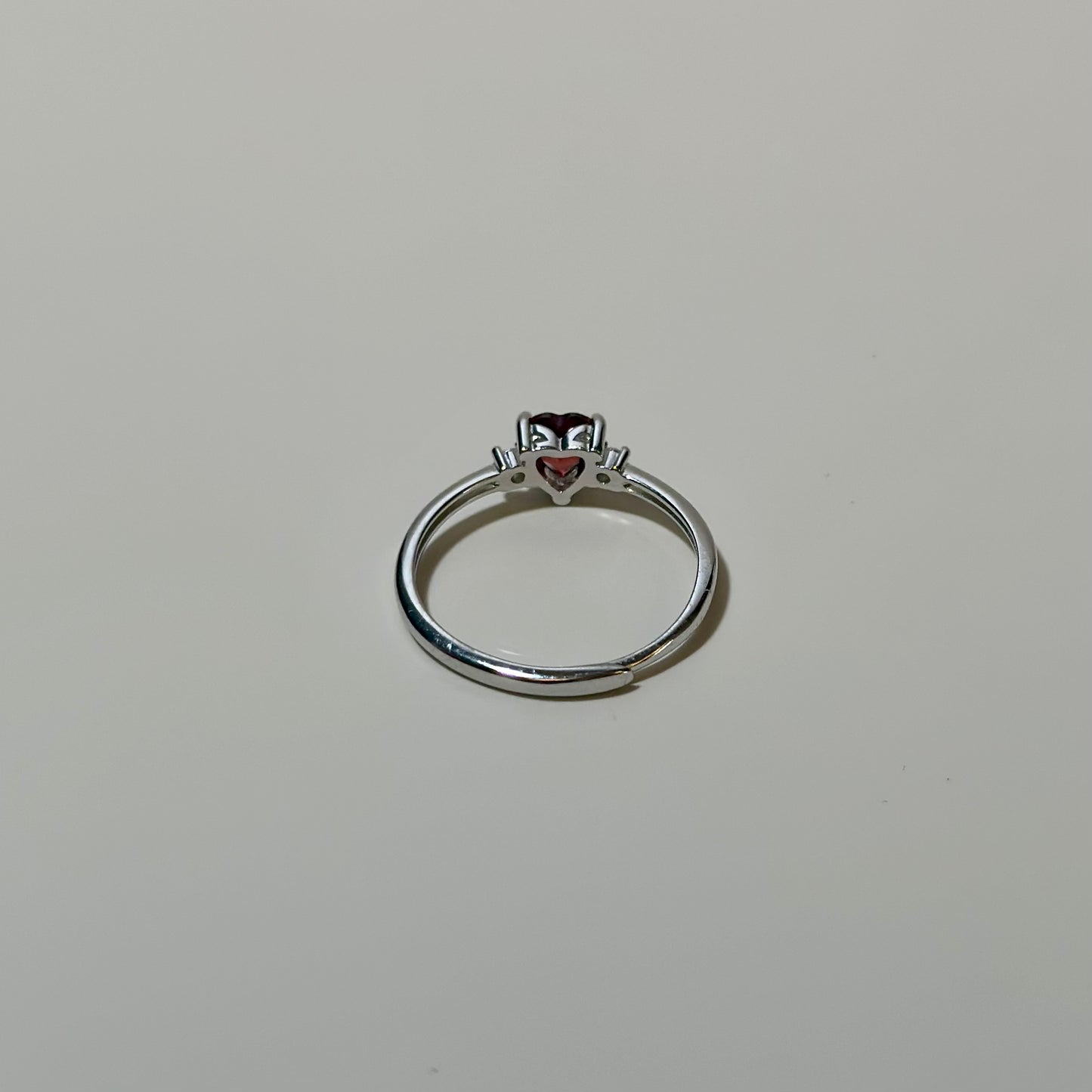 Red Garnet 925Sliver Ring