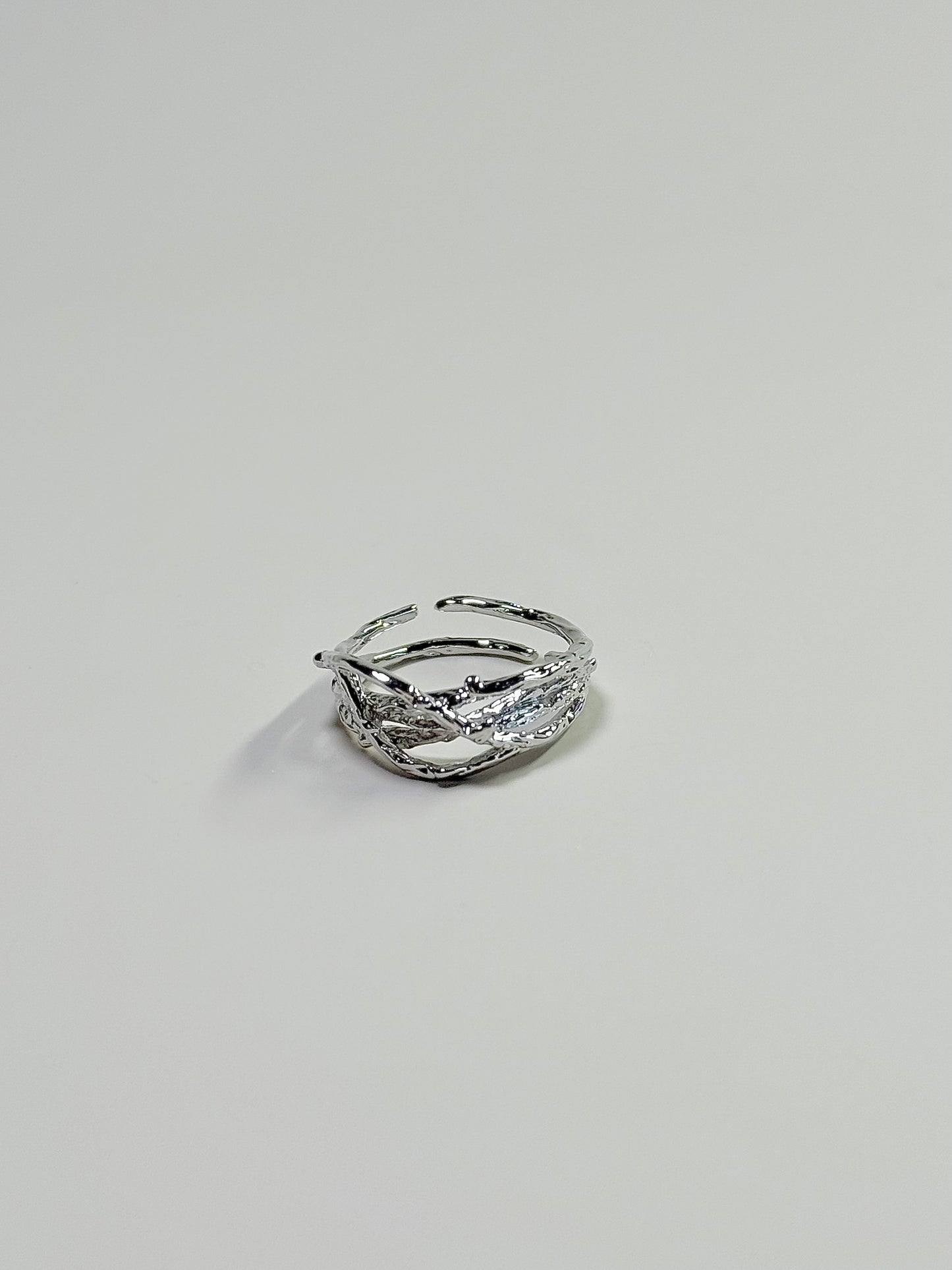 925Sliver Adjustable Size Ring