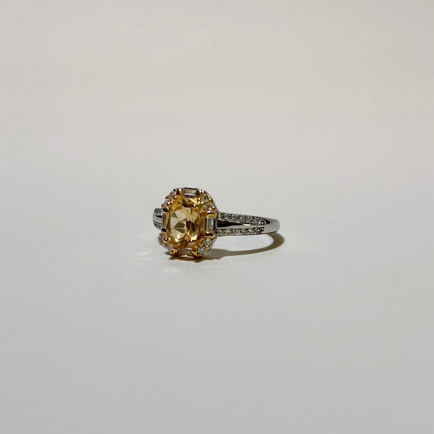 Citrine 925Sliver Ring