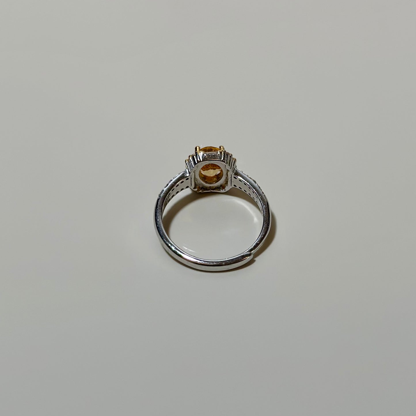Citrine 925Sliver Ring