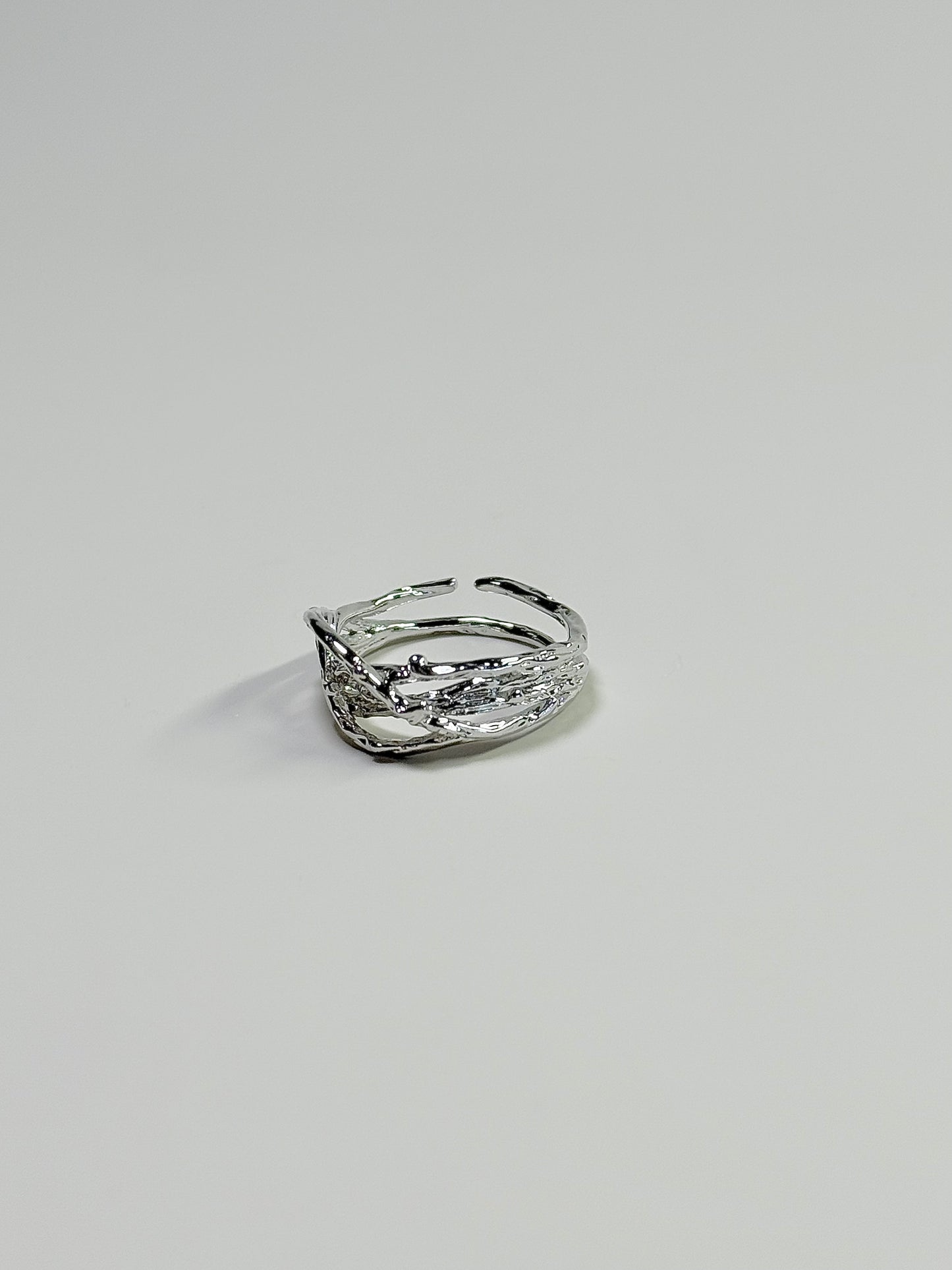 925Sliver Adjustable Size Ring