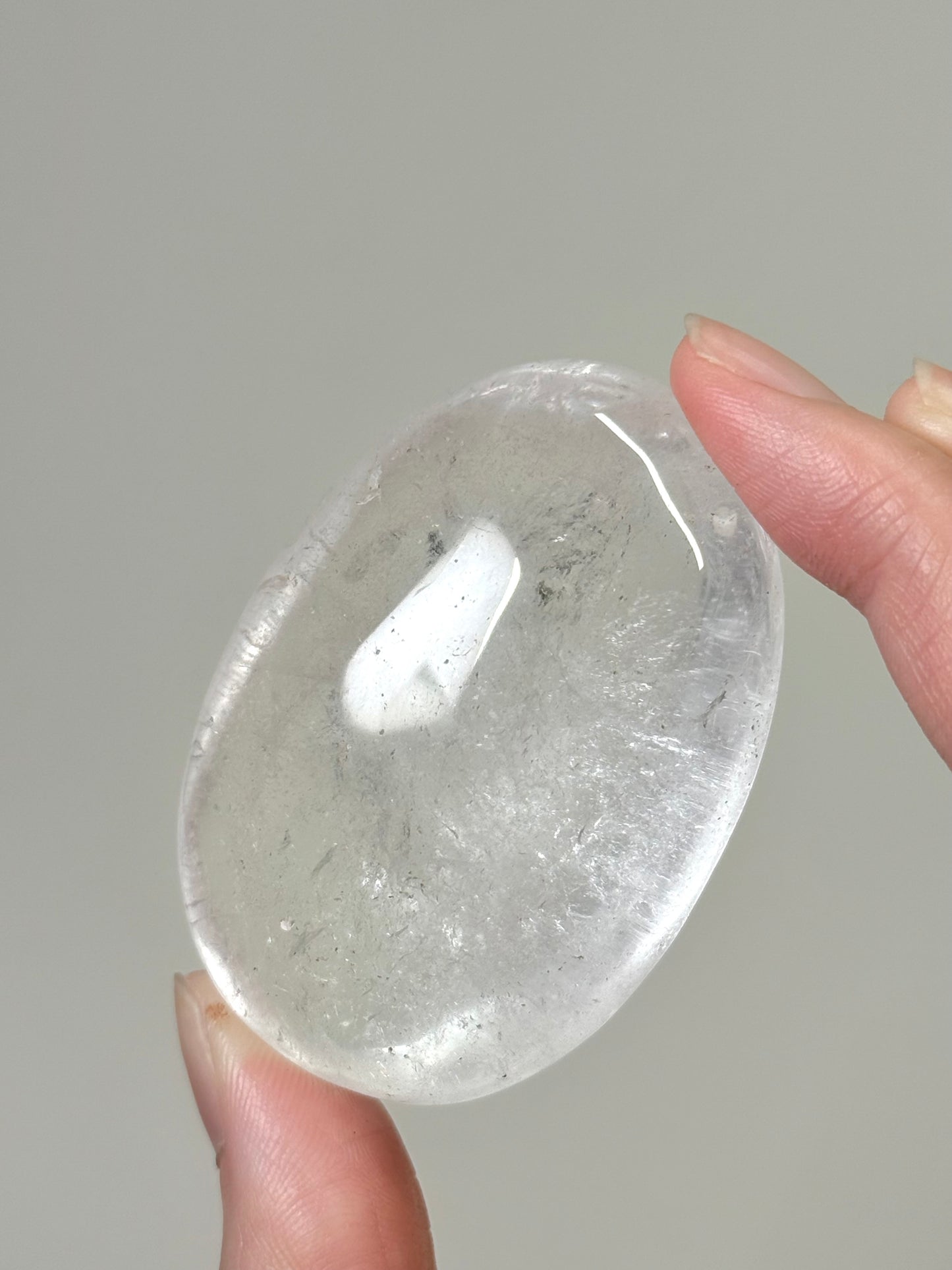 Clear Quartz Egg Shape
