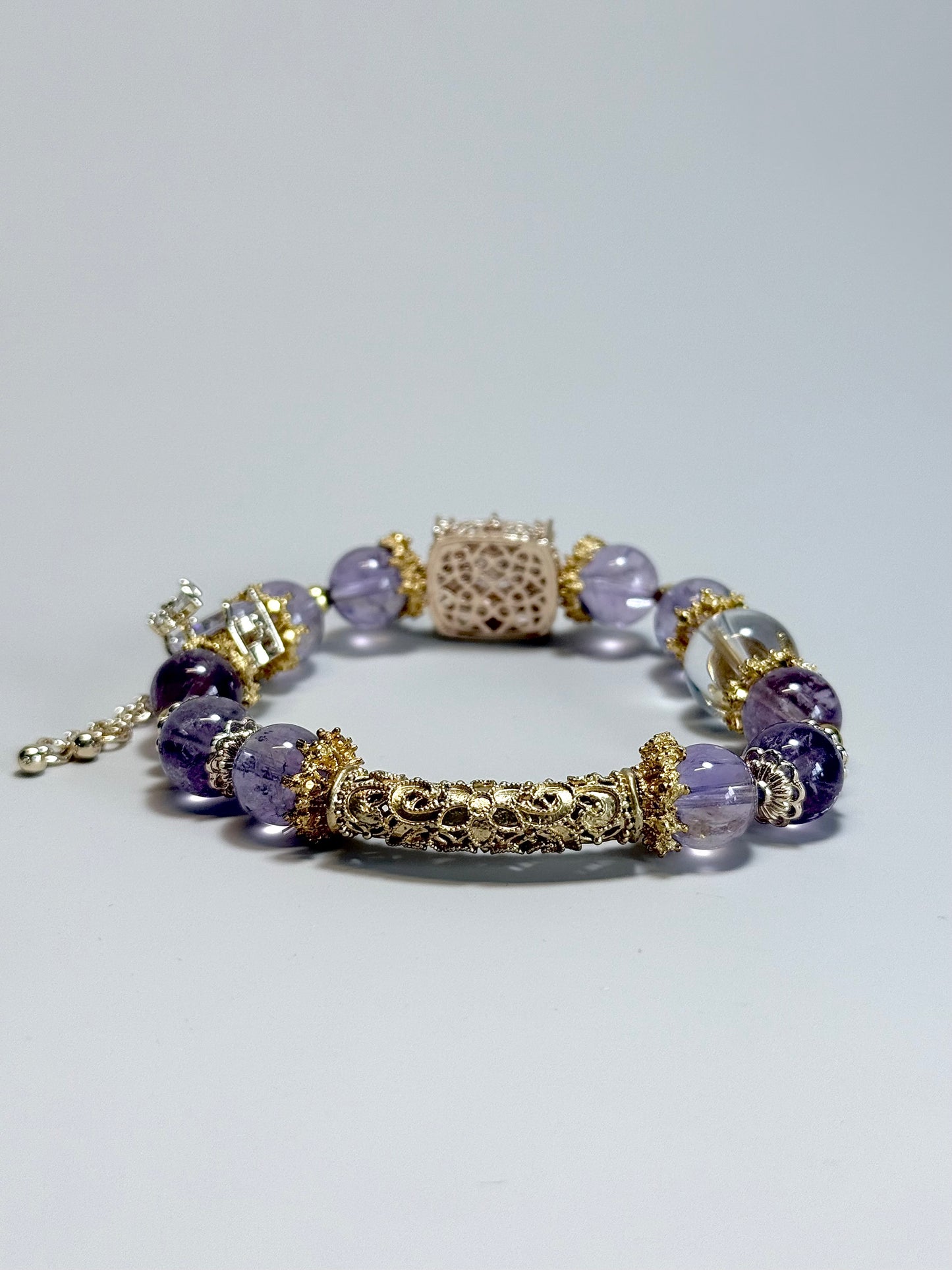 Amethyst & Clear Quartz