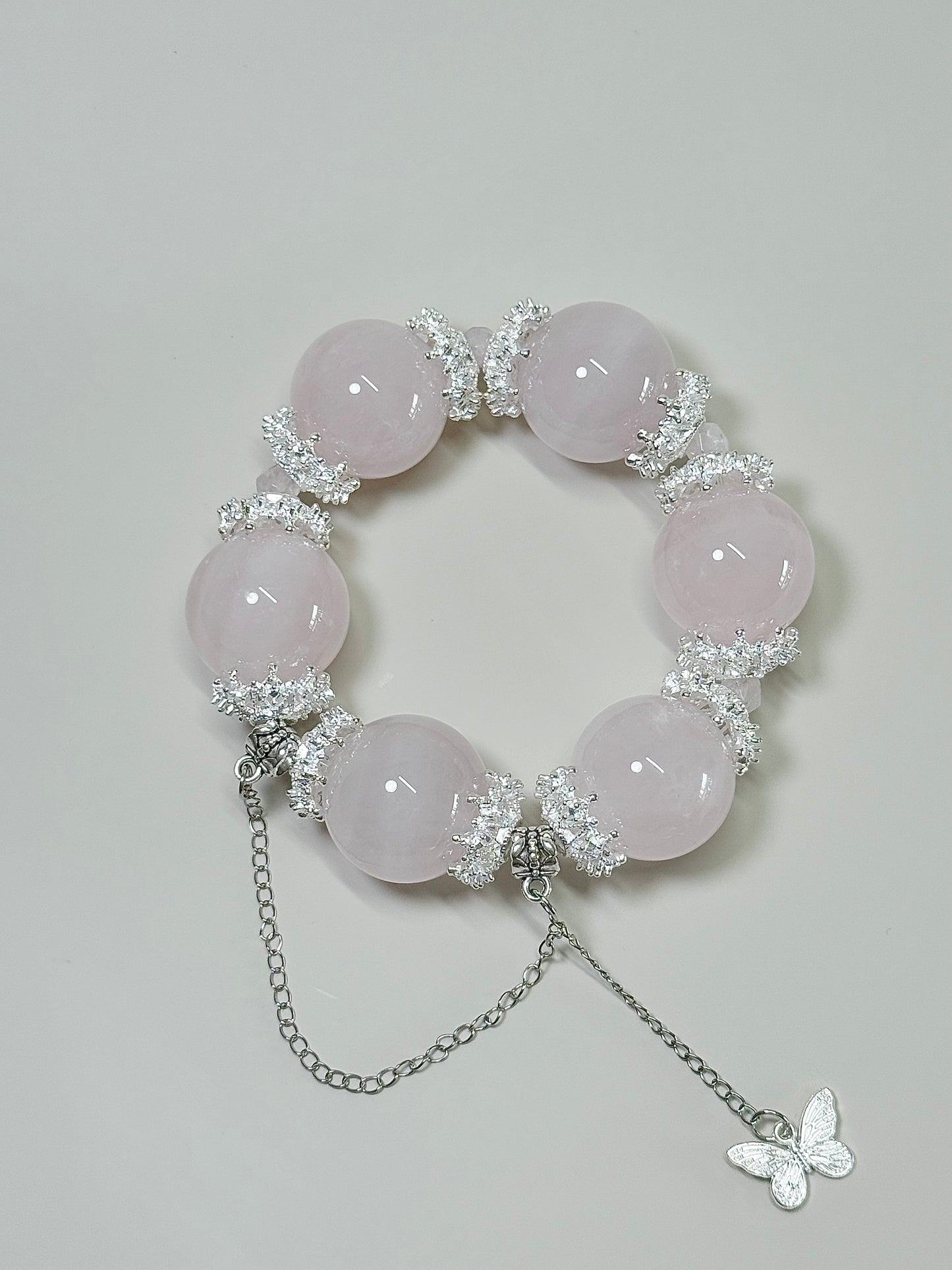 Pink Rose Quartz -23mm