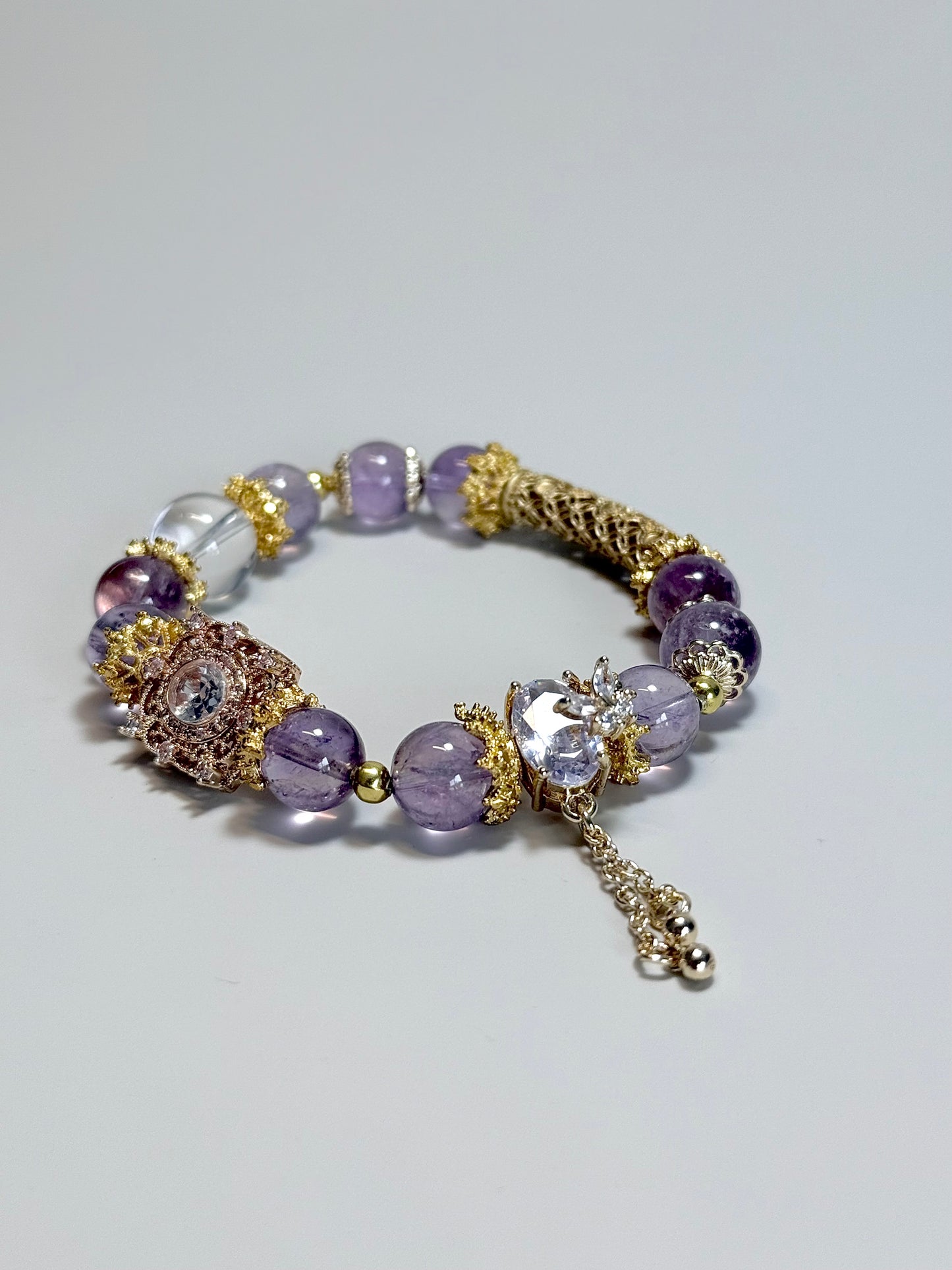 Amethyst & Clear Quartz