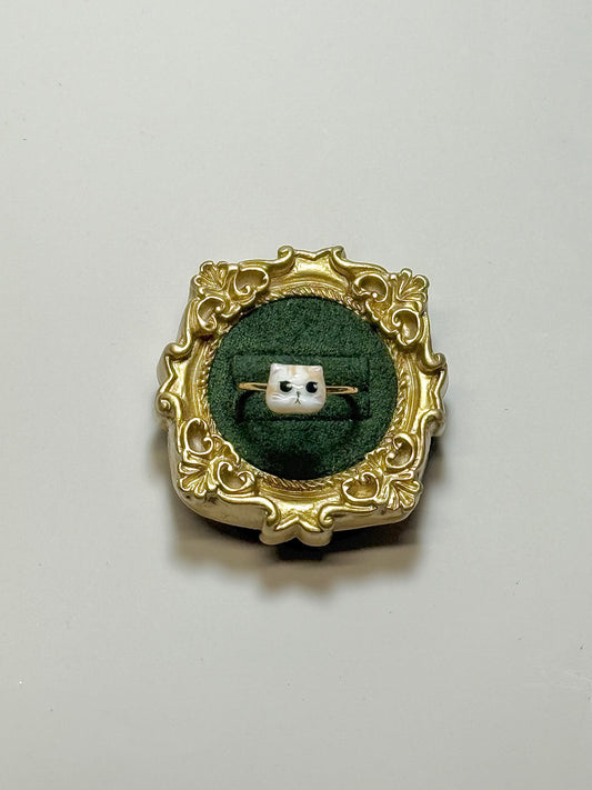 Orange Cat Ring