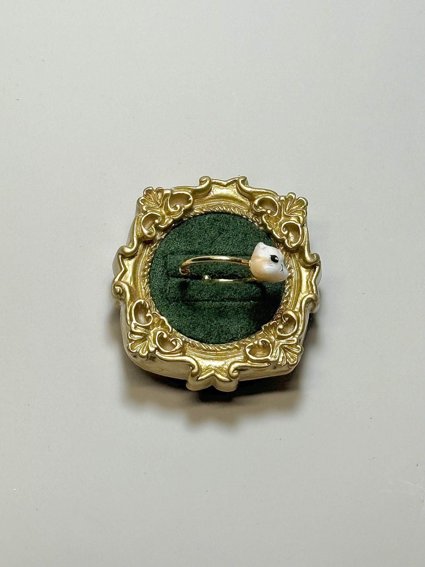 Orange Cat Ring