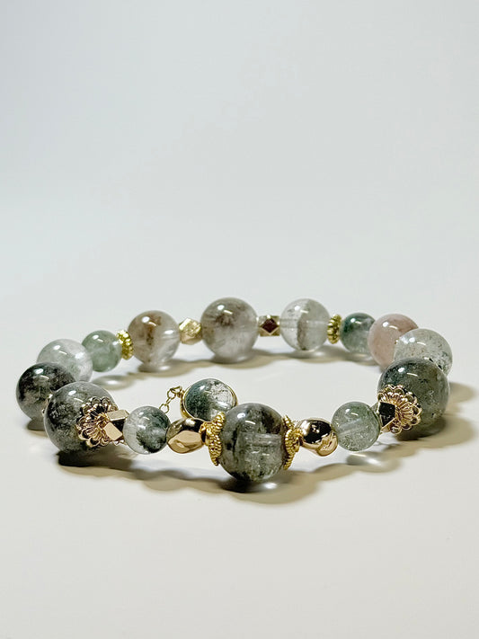 Green Phantom Quartz - (8/10/12mm)