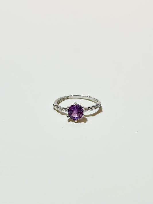 Amethyst 925Sliver Ring