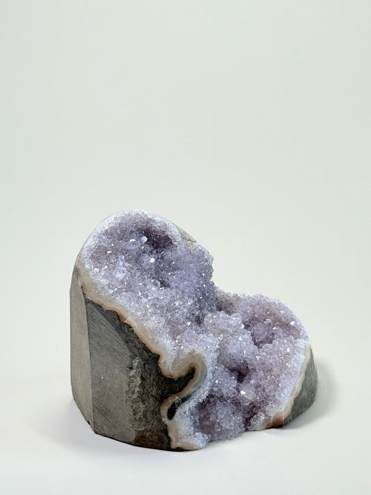 Amethyst Lotus Pink Geode