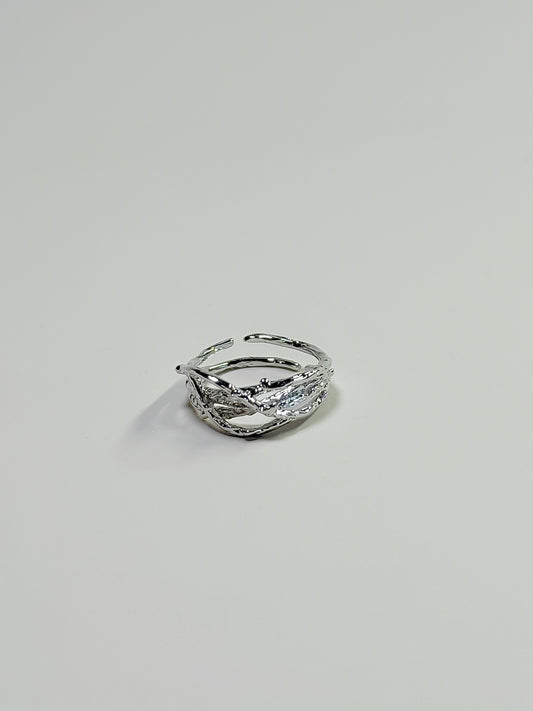925Sliver Adjustable Size Ring