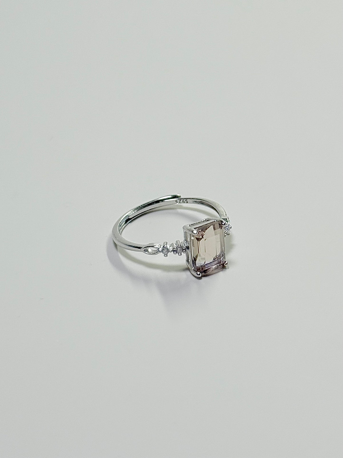 Ametrine 925Sliver Adjustable Size Ring