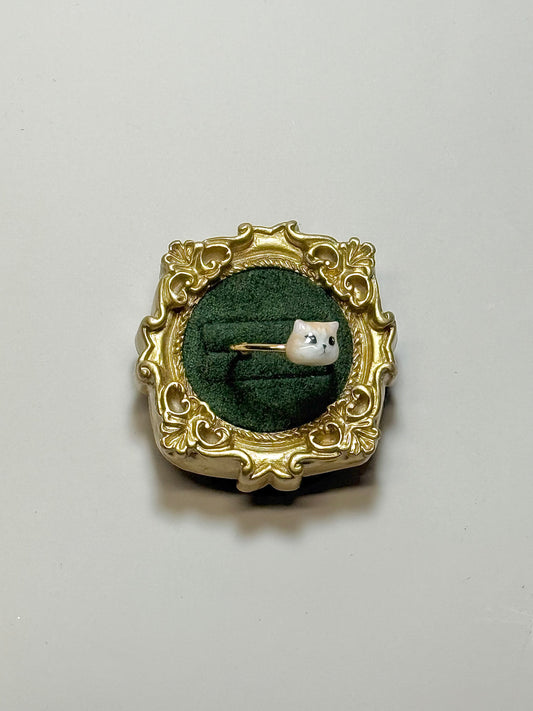 Orange Cat Ring